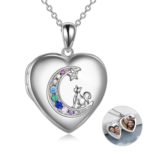 Mothers Day Gifts for Mom Sunflower Heart Lockets Necklace That Holds Pictures for Women Photo Necklace You Are My Sunshine Mother'S Day Gifts